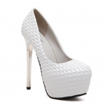 Party Embossing and Platform Design Pumps For Women